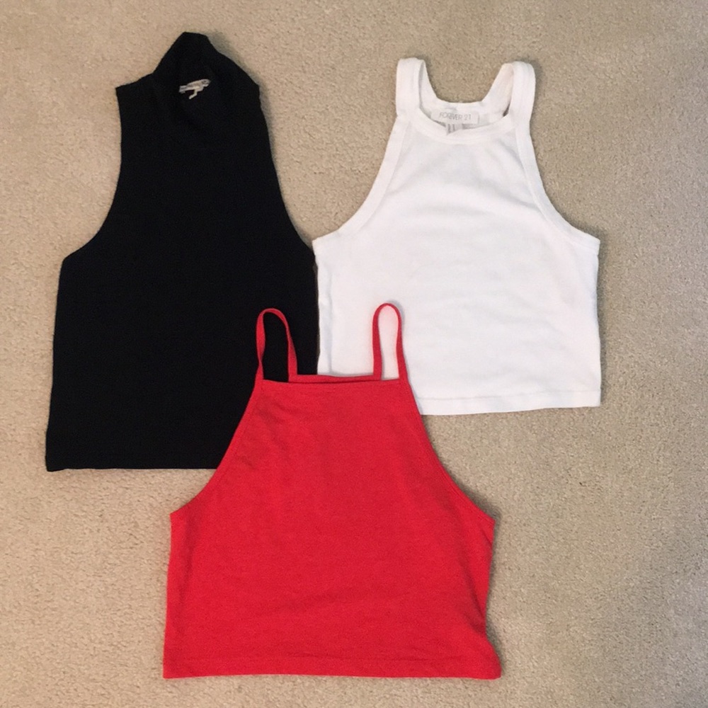 High neck tank top bundle